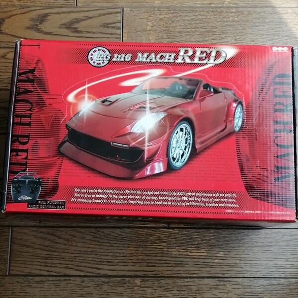 未使用レアMach Redラジコン