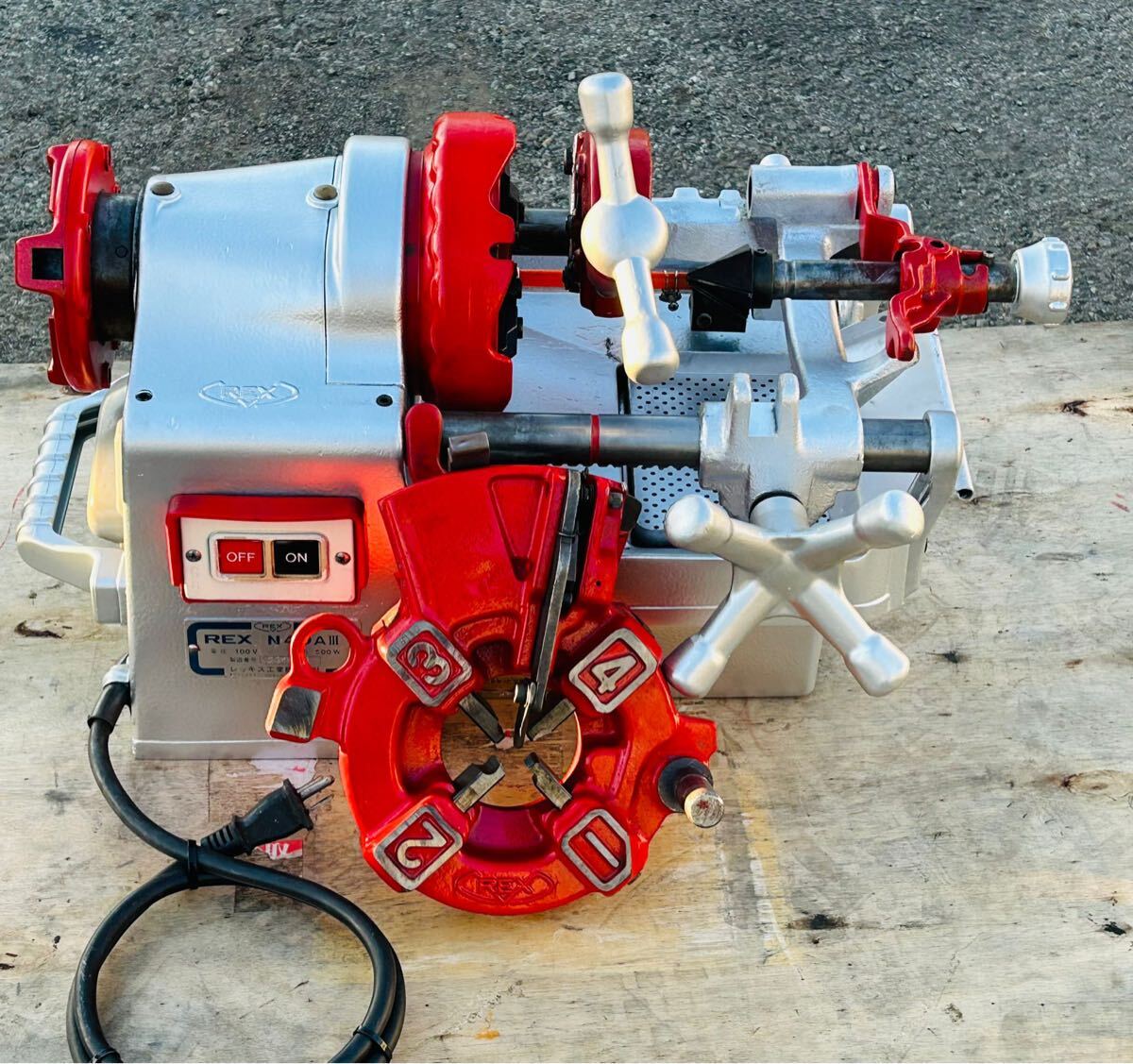 工具買取王国長久手店】REX パイプマシン ねじ切り機 N40AⅢ 工具買取王国長久手店】REX パイプマシン ねじ切り機 N40AⅢ