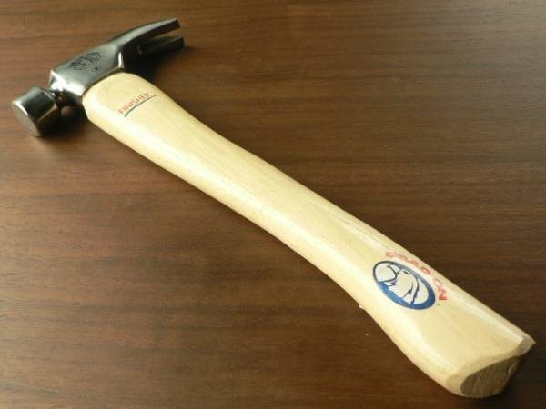 米国 8oz ハンマー 金づち 金槌 職人 解体 バール 鳶 大工 全長 およそ