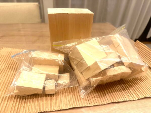 彫刻木材 大中小色々 彫刻 素材 角材 クラフト 初心者 DIY 木彫り