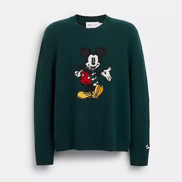 【新品未使用】1点限定 DISNEY X COACHミッキーマウス セーター M