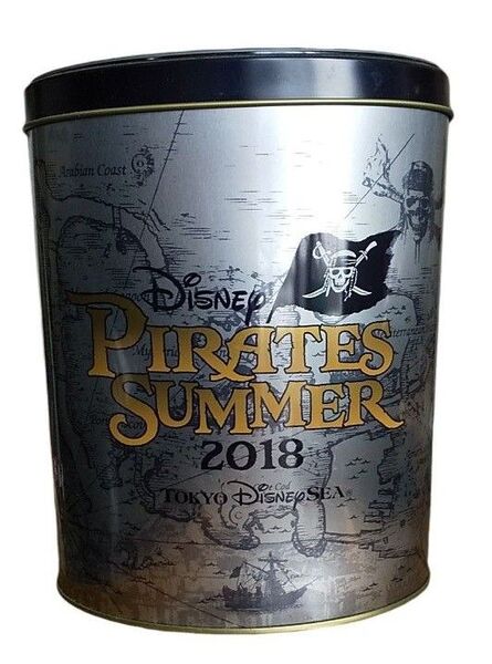 ディズニーシー パイレーツサマー2018 缶のみ