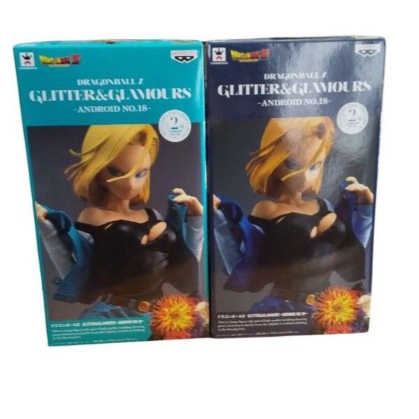 ドラゴンボールZ 人造人間18号GLITTER&GLAMOURS ANDROID NO.18 フィギュア 未開封品 2種セット
