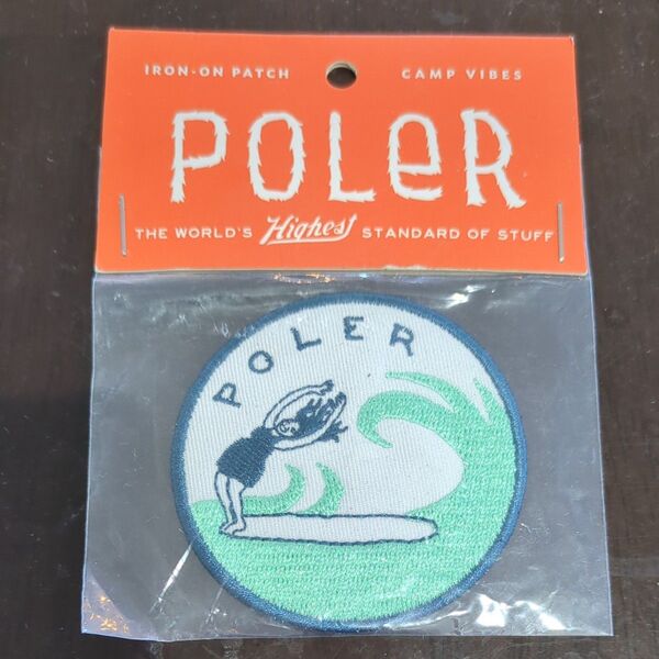 【未開封】 ポーラー POLER 正規販売店 アイロンパッチ ワッペン パッチ