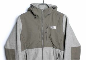 ノースフェイス デナリジャケット フーディー 茶系 (WOMENS S) フルジップ フリースジャケット THE NORTH FACE