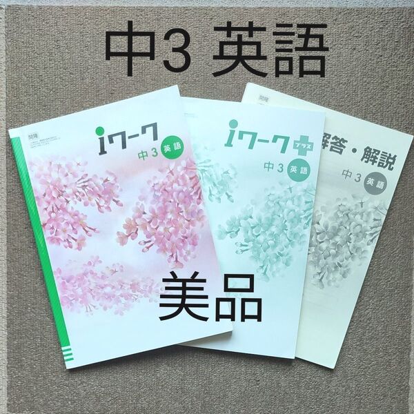 iワーク 別冊iワークプラス 別冊解答解説 中3 英語 教科書準拠 塾教材 開隆堂
