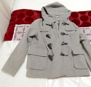 バングラデシュ製灰グレーダッフルコート Bangladesh ash gray duffel coat