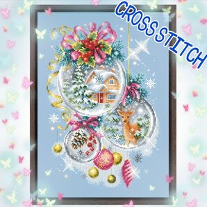 【お値下げ】クロスステッチキット クリスマス