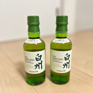 即日発送 新品 未開封 サントリーウイスキー 白州 180ml 2本