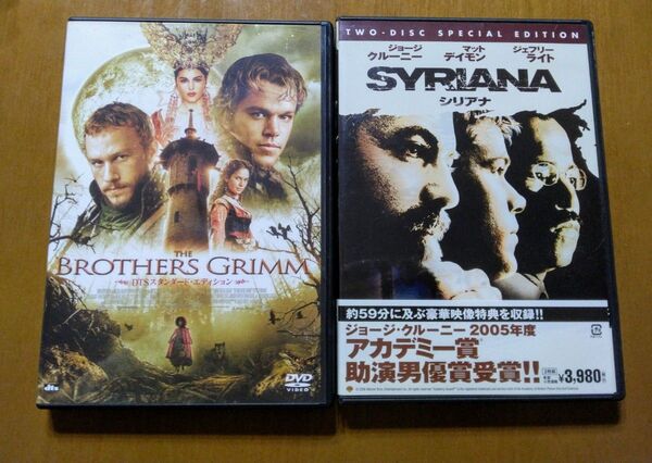 DVD 2本セット シリアナ ブラザーズ・グリム マット・デイモン