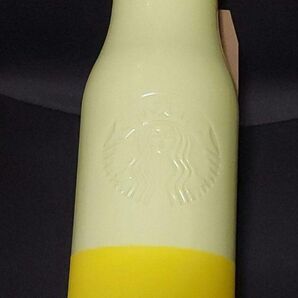 スターバックス STARBUCKS ボトル タンブラー 黄色 バイカラー