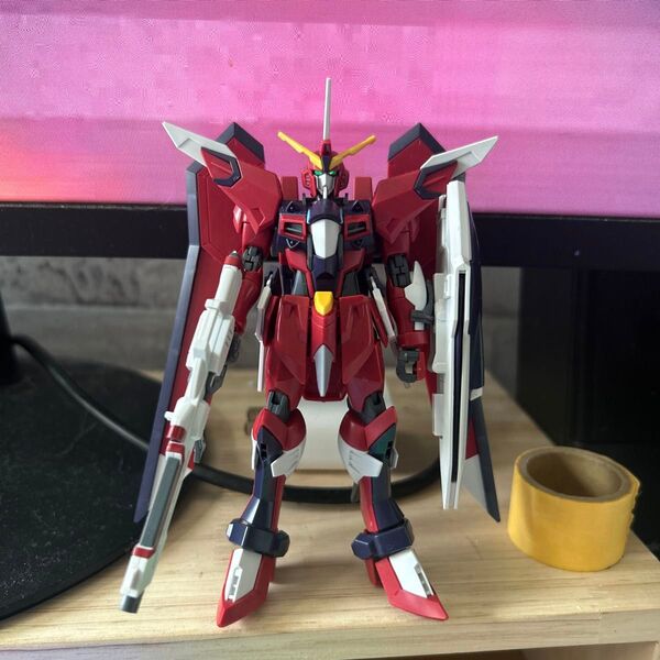 HG イモータルジャスティスガンダム 組み立て済み