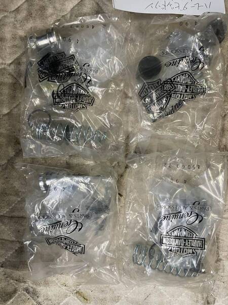 ハーレーダビッドソン フロントブレーキマスターシリンダーリペアキット純正品 P/N45063-72 4個 令和6年12月28日