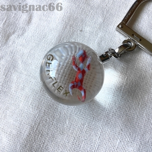 60年代 フレンチキーホルダー ブルボン GERFLEX 球体 動く人形 ★ 60s フランス vintage ピエロ 昭和レトロ 企業物 当時物 アンティーク