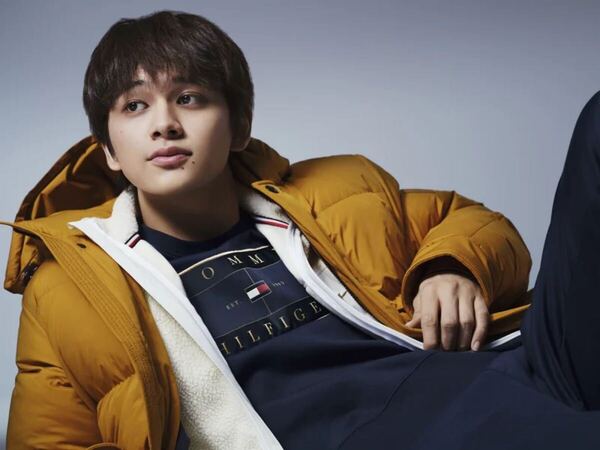 北村匠海着用!定価17600円!トミーヒルフィガー スウェット L TOMMY HILFIGER JEANS COLLECTION コレクション DISH//