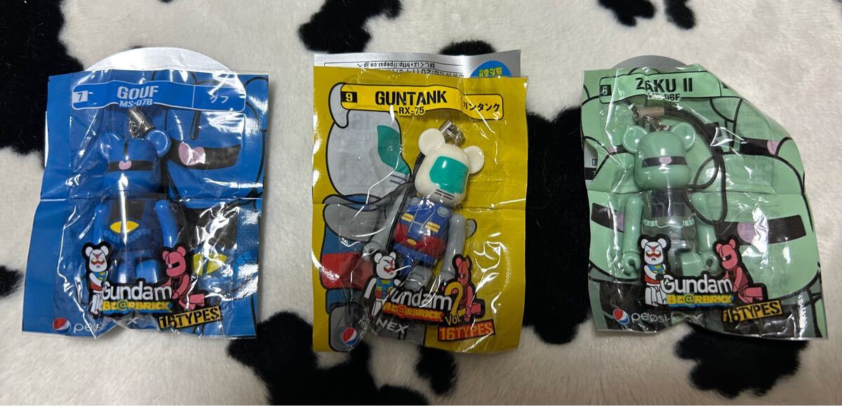ガンダム✕BE@RBRICK コラボ ペプシコーラ おまけ コンプリート