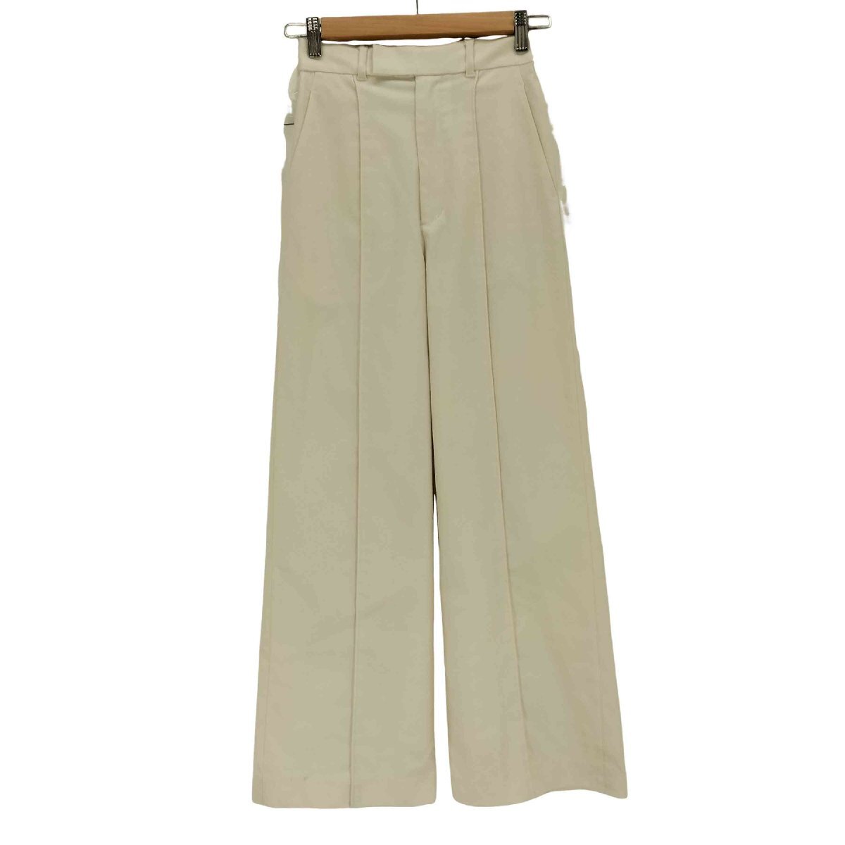 anuans(アニュアンス) ピンタックストレートパンツ レディース JPN:S 中古 古着 1224