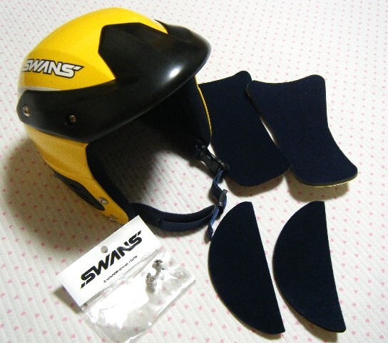 Amazon.co.jp: SWANS(スワンズ) スキーヘルメット HSF-190 MBK