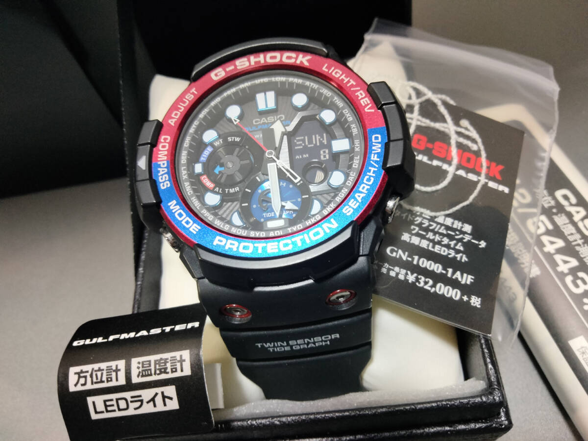 Yahoo!オークション -「g-shock gulfmaster gn-1000-1ajf」の Yahoo!オークション -「g-shock gulfmaster gn-1000-1ajf」の