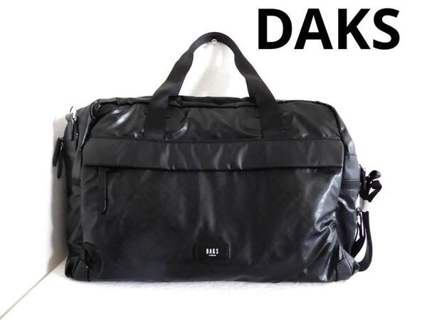 《ダックス 》DD総柄男女兼用 ボストンバッグゴルフバックLONDON新品