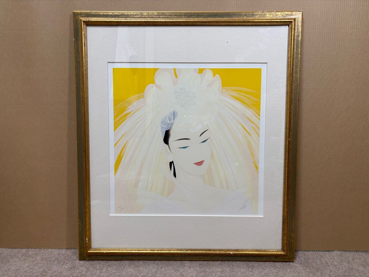 Yahoo!オークション -「鶴田一郎」(石版画、リトグラフ) (版画 Yahoo!オークション -「鶴田一郎」(石版画、リトグラフ) (版画