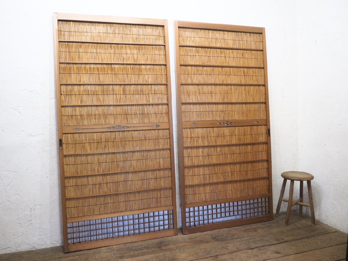 葭戸-よしど-すだれ入り建具