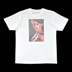 新品 007カジノロワイヤル ジェームズ ボンドガール ヴェスパーリンド エヴァグリーン ダニエルクレイグ映画Tシャツ オーバーサイズ XL(LL)