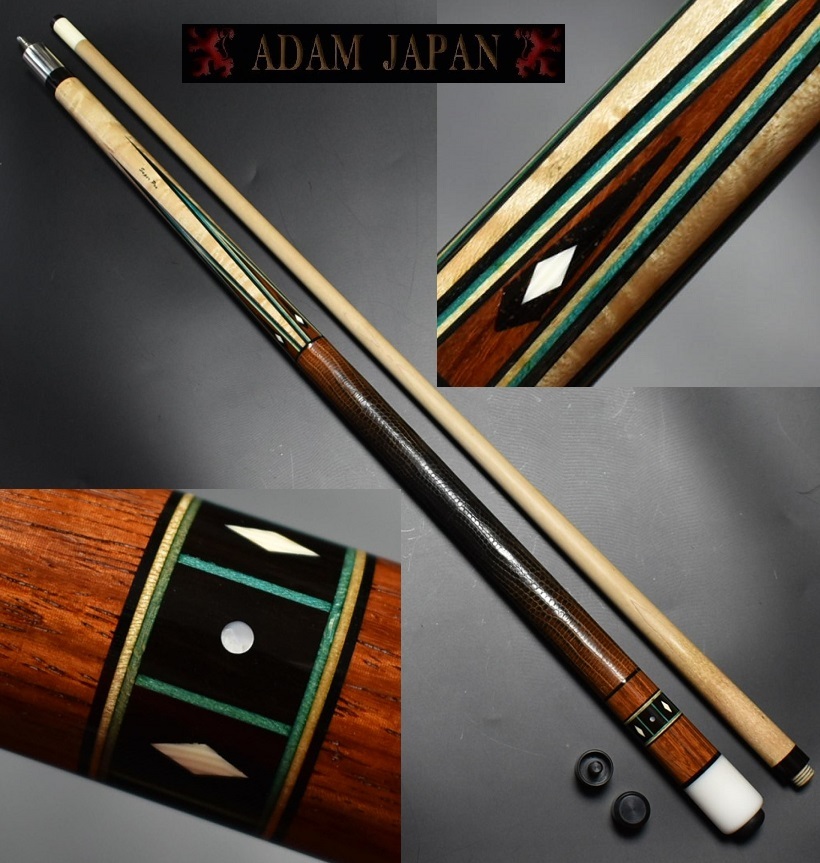 ☆LEGEND Adam 情けない cues /アダム 80'バーズアイ リザード本 ☆LEGEND Adam 情けない cues /アダム 80'バーズアイ リザード本