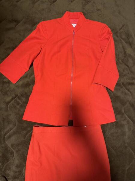 エアアジア ジャケット スカート 客室乗務員 制服 ca ユニフォーム 中古 USED 【W25】