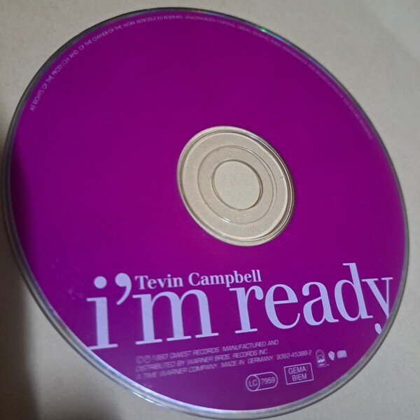 Tevin Campbell i'm ready CD ディスク