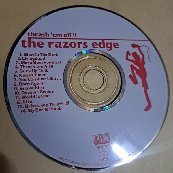 the razors edge thrash 'em all!! CD ディスクのみ