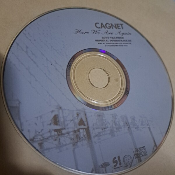 CAGNET Here We Are Again CD ディスクのみ
