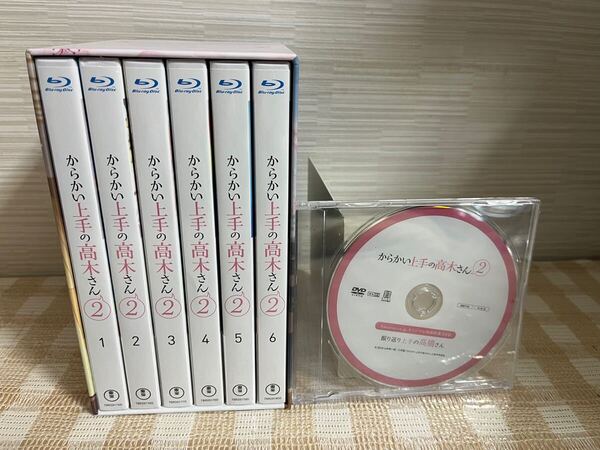 未開封 からかい上手の高木さん2 全6巻セット Blu-ray Amazon全巻購入特典付 即決 送料無料 2期