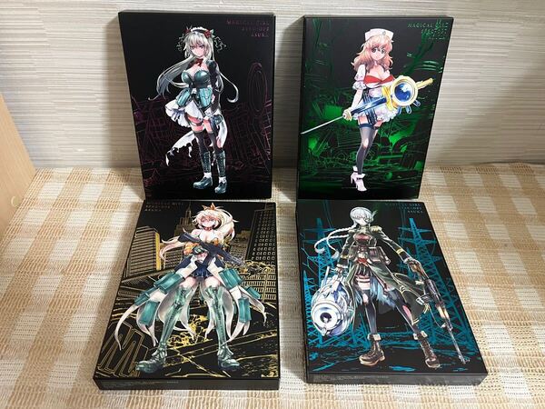 魔法少女特殊戦あすか 初回全4巻セット Blu-ray 即決 送料無料