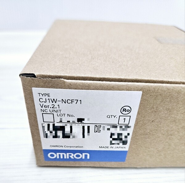【新品未開封】 OMRON オムロン CJシリーズ 位置制御ユニット CJ1W-NCF71