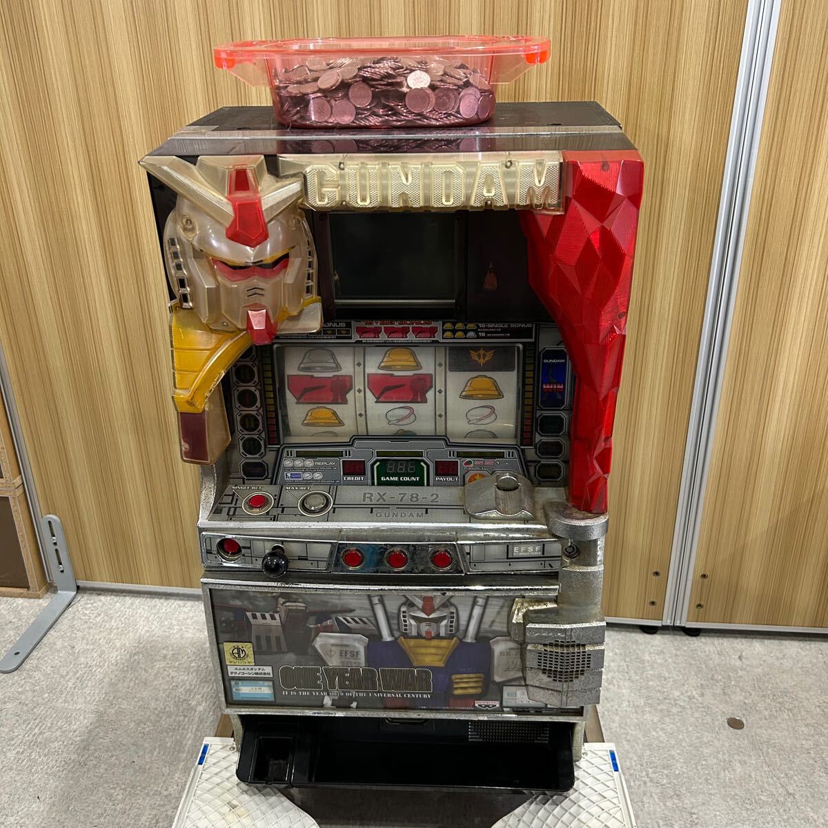 Yahoo!オークション -「?ガンダム」(パチスロ実機) (パチンコ Yahoo!オークション -「?ガンダム」(パチスロ実機) (パチンコ