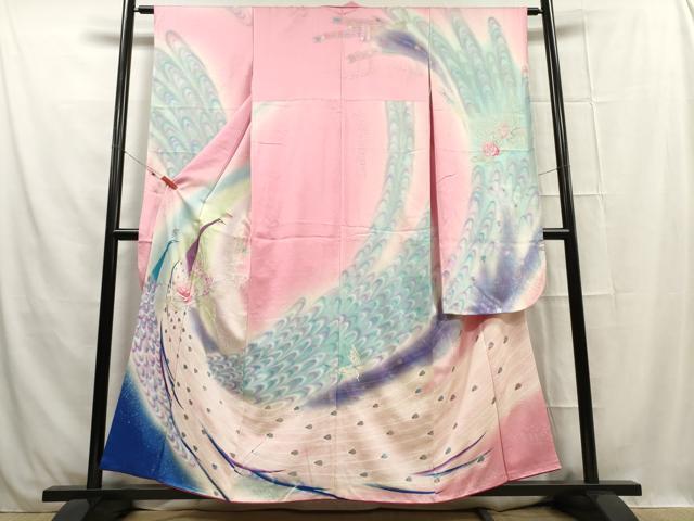 振袖 完全フルセット 24点 成人式 結婚式 前撮り ピンク 蝶々