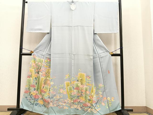 Yahoo!オークション -「加賀友禅 百貫」(留袖) (女性和服、着物 Yahoo!オークション -「加賀友禅 百貫」(留袖) (女性和服、着物