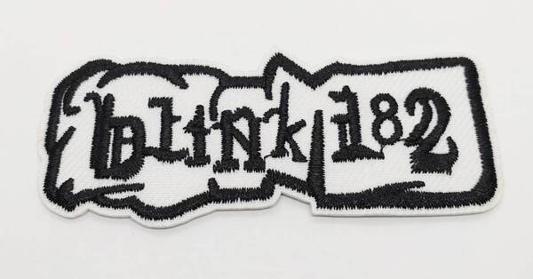 送料無料 ブリンク182 ロックバンド アイロン 刺繍 ワッペン アップリケ アメリカン雑貨 スマアク