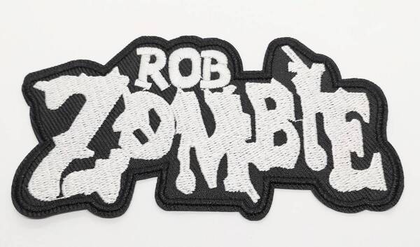 送料無料 ロブ・ゾンビ ロックバンド アイロン 刺繍 ワッペン アップリケ アメリカン雑貨 スマアク