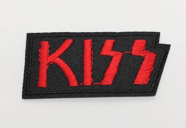 送料無料 キッス KISS ミニ ロックバンド アイロン 刺繍 ワッペン アップリケ アメリカン雑貨 スマアク