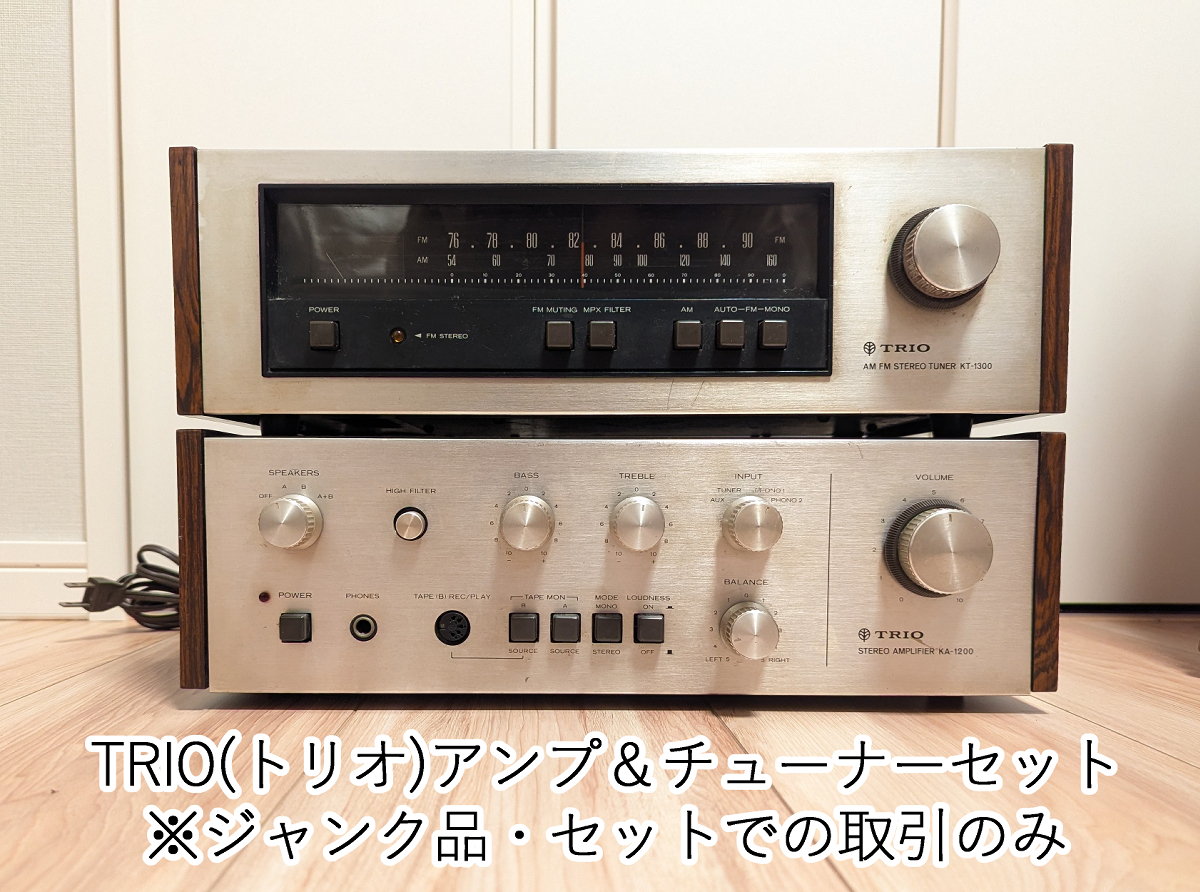Yahoo!オークション -「trio チューナー」(アンプ) (オーディオ