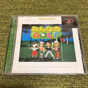 PS1 みんなのGOLF Best プレイステーション プレステ ゲームソフトSCE