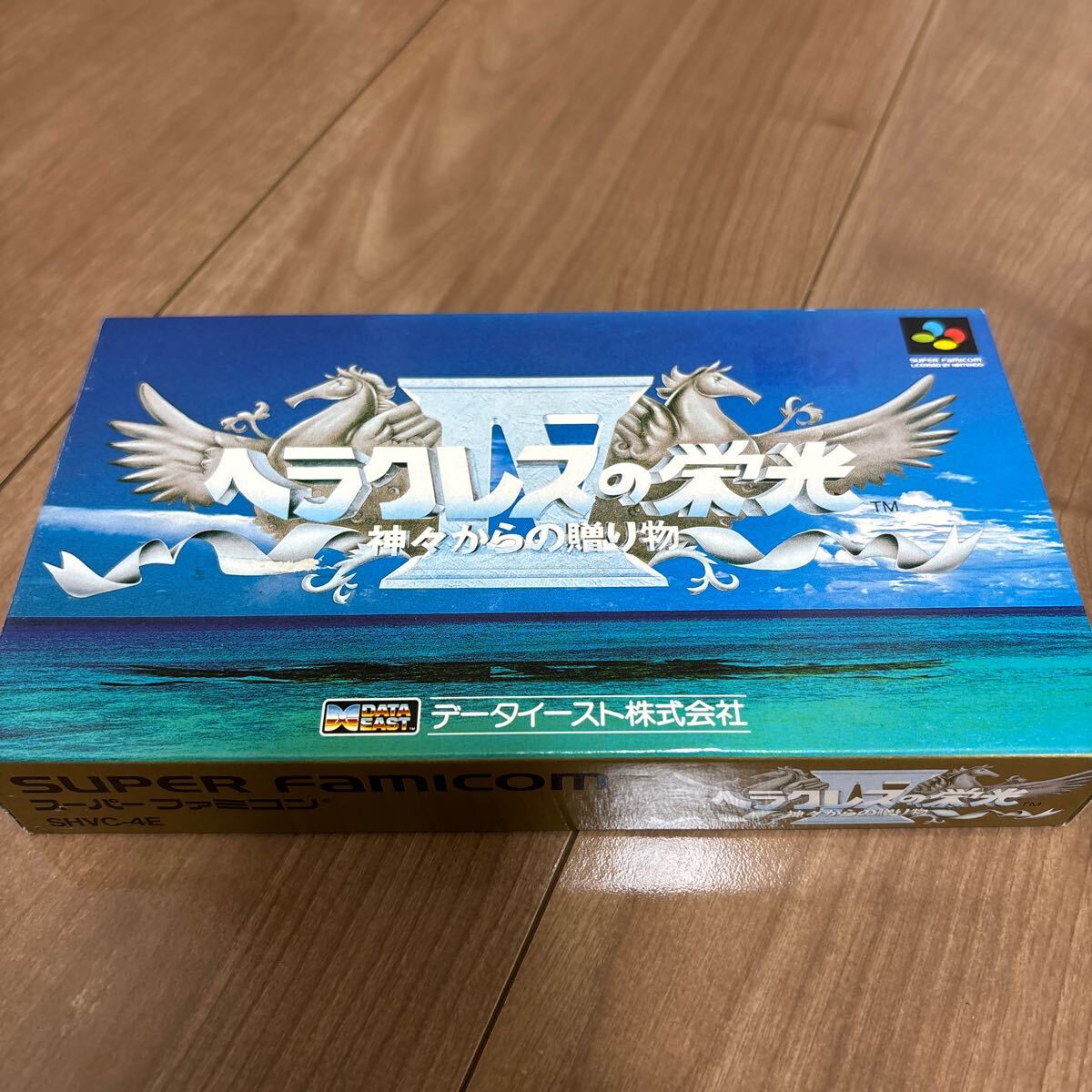 1円】SFC ヘラクレスの栄光4 神々からの贈り物 ゲームソフト 箱