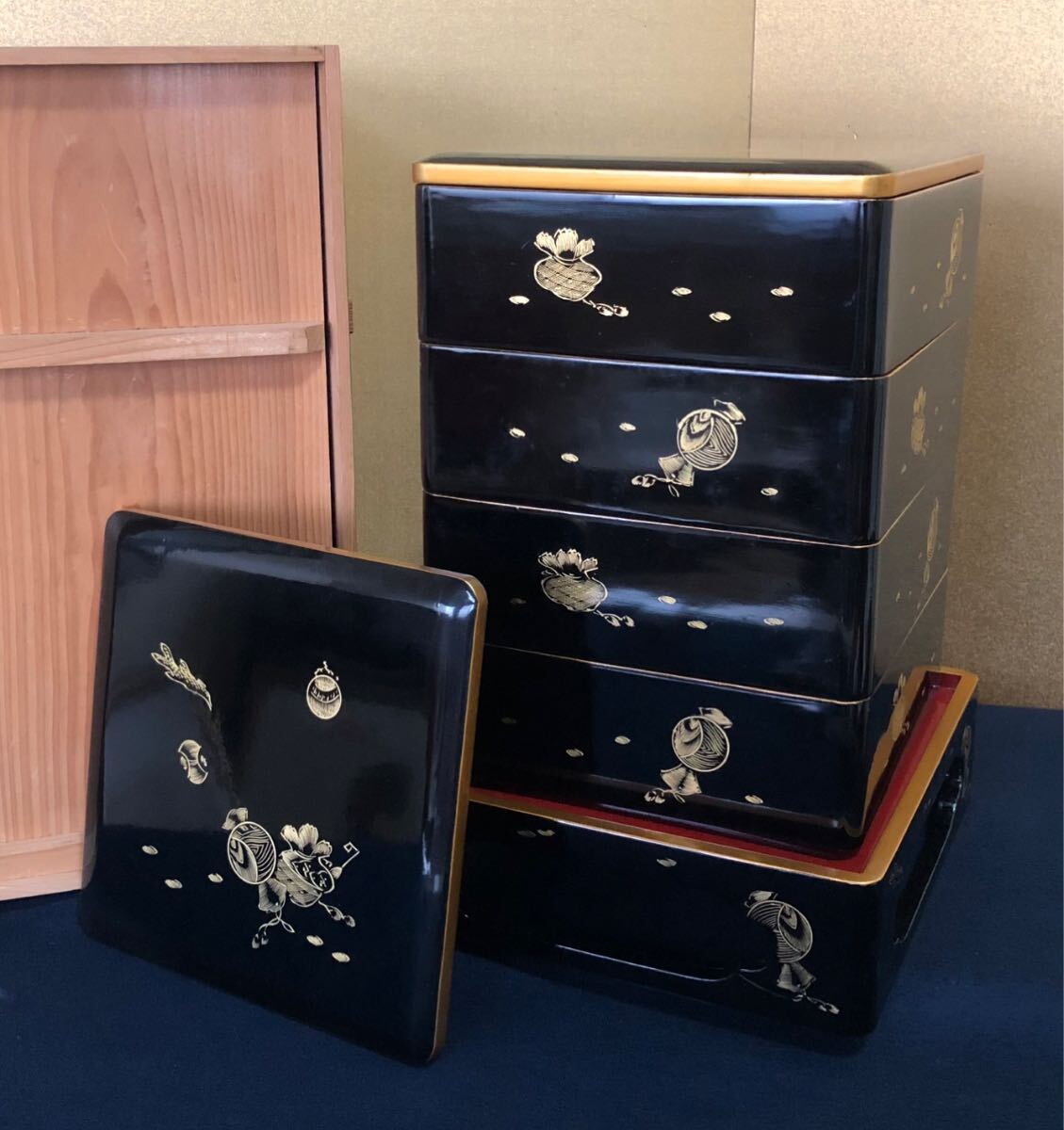 2025年最新】Yahoo!オークション -重箱 黒内朱(漆芸)の中古品