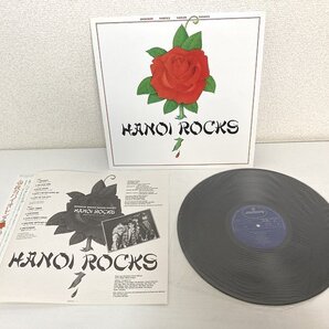 送料無料 ■ LP 帯付 HANOI ROCKS ハノイ・ロックス BANGKOK SHOKS SAIGON SHAKES 25PP-65