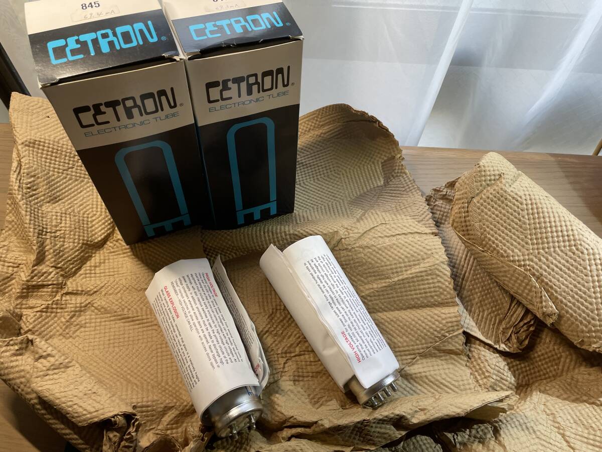 Yahoo!オークション -「845 cetron」(真空管) (真空管アンプ)の Yahoo!オークション -「845 cetron」(真空管) (真空管アンプ)の