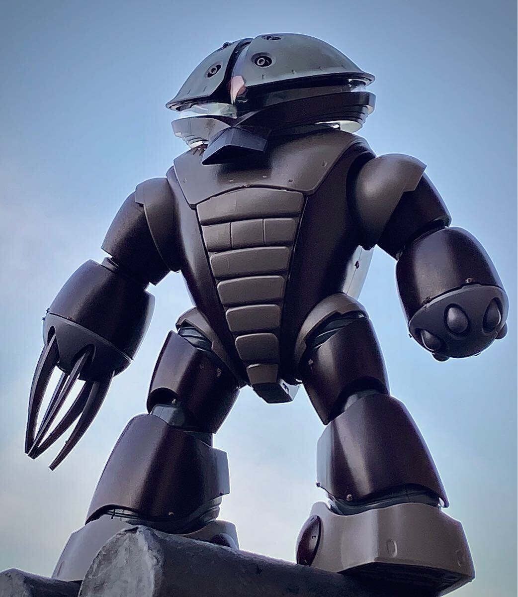 001 青迷彩アッガイ｜キムチの素さんのガンプラ作品｜GUNSTA