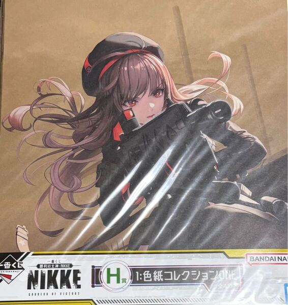 未開封 一番くじ 勝利の女神:NIKKE H賞 色紙コレクションONE ラピ ニケ