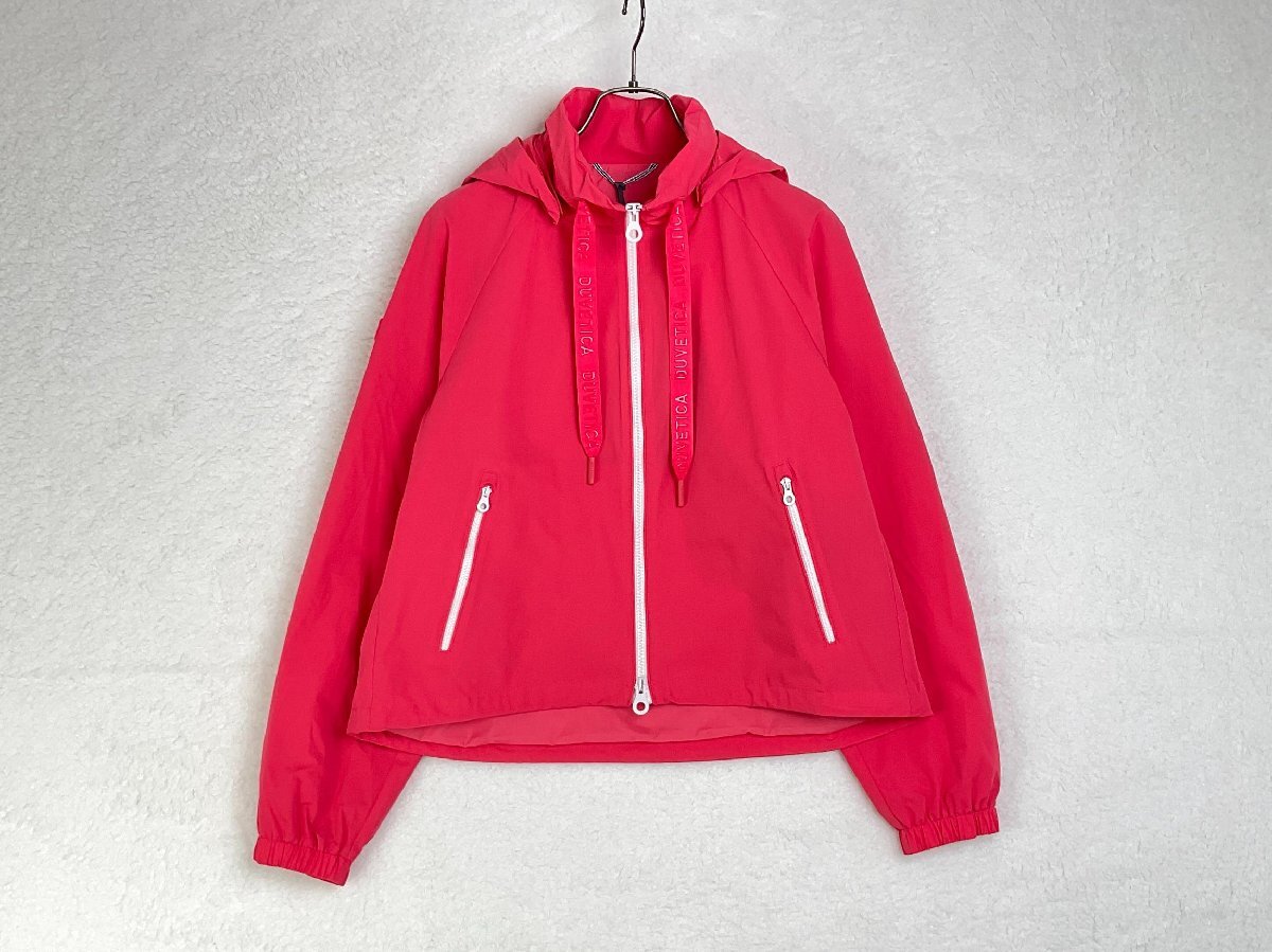 DUVETICA デュベティカ 40 レッド ウィンドブレーカー